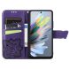 Чехол UniCase Butterfly Pattern для Motorola Moto G15 - Dark Purple (377409DV). Фото 3 из 11