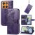 Чехол UniCase Butterfly Pattern для Motorola Moto G15 - Dark Purple: фото 1 из 11