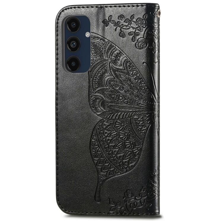 Чехол UniCase Butterfly Pattern для Samsung Galaxy A16 (A165) - Black: фото 5 из 6