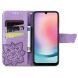 Чехол UniCase Butterfly Pattern для Samsung Galaxy A24 (A245) - Light Purple (322359LV). Фото 2 из 8