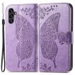 Чехол UniCase Butterfly Pattern для Samsung Galaxy A24 (A245) - Light Purple (322359LV)