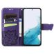 Чехол UniCase Butterfly Pattern для Samsung Galaxy A36 (A366) / A56 (A566) - Dark Purple (372006DV). Фото 2 из 10