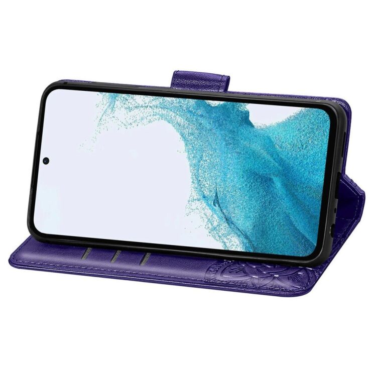 Чехол UniCase Butterfly Pattern для Samsung Galaxy A36 (A366) / A56 (A566) - Dark Purple: фото 3 из 10
