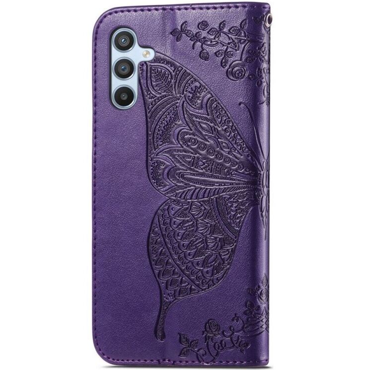 Чехол UniCase Butterfly Pattern для Samsung Galaxy A36 (A366) / A56 (A566) - Dark Purple: фото 6 из 10