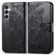 Чехол UniCase Butterfly Pattern для Samsung Galaxy M15 (M156) - Black (349533B). Фото 1 из 8