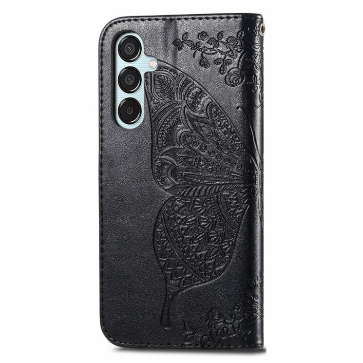 Чехол UniCase Butterfly Pattern для Samsung Galaxy M15 (M156) - Black: фото 5 из 8
