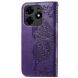 Чехол UniCase Butterfly Pattern для TECNO Spark 10 Pro - Purple (325312V). Фото 5 из 9