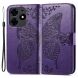 Чехол UniCase Butterfly Pattern для TECNO Spark 10 Pro - Purple (325312V). Фото 1 из 9