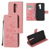 Чехол UniCase Butterfly Pattern для Xiaomi Redmi Note 8 Pro - Pink (261246P)
