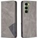Чохол UniCase Geometric Pattern для Infinix Hot 60 Pro - Grey (388001H). Фото 1 з 8
