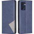 Чехол UniCase Geometric Pattern для OPPO Find X5 Lite / Reno 7 5G - Blue (306905L)