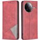 Чехол UniCase Geometric Pattern для Xiaomi Poco F7 Pro / F7 Ultra - Red (378644R). Фото 1 из 9