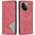 Чехол UniCase Geometric Pattern для Xiaomi Poco F7 Pro / F7 Ultra - Red: фото 1 из 9