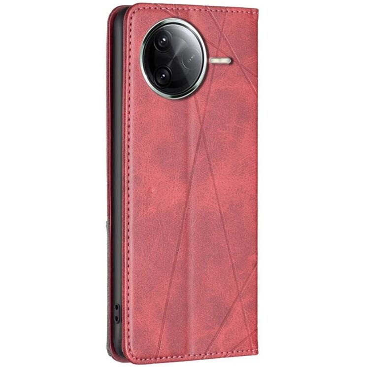 Чехол UniCase Geometric Pattern для Xiaomi Poco F7 Pro / F7 Ultra - Red: фото 3 из 9