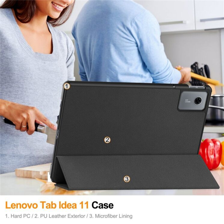 Чехол UniCase Slim для Lenovo Idea Tab (TB336) - Black: фото 9 из 9