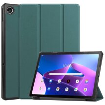 Чехол UniCase Slim для Lenovo Tab M10 Plus (Gen 3) TB125/128 / Xiaoxin Pad 2022 - Blackish Green: фото 1 из 10