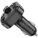 FM модулятор Hoco DE5 PD20W + QC3.0 (2USB + Type-C) - Black (923315B). Фото 3 з 5