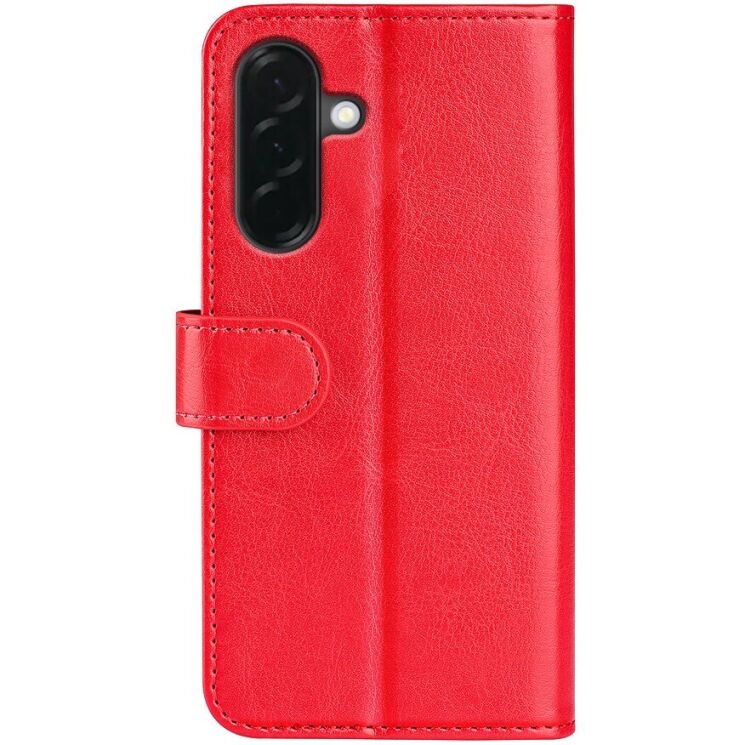 Классический чехол-книжка Deexe Wallet Style для Samsung Galaxy A37 (A376) - Red: фото 5 из 6