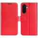 Классический чехол-книжка Deexe Wallet Style для Samsung Galaxy A37 (A376) - Red (406053R). Фото 1 из 6