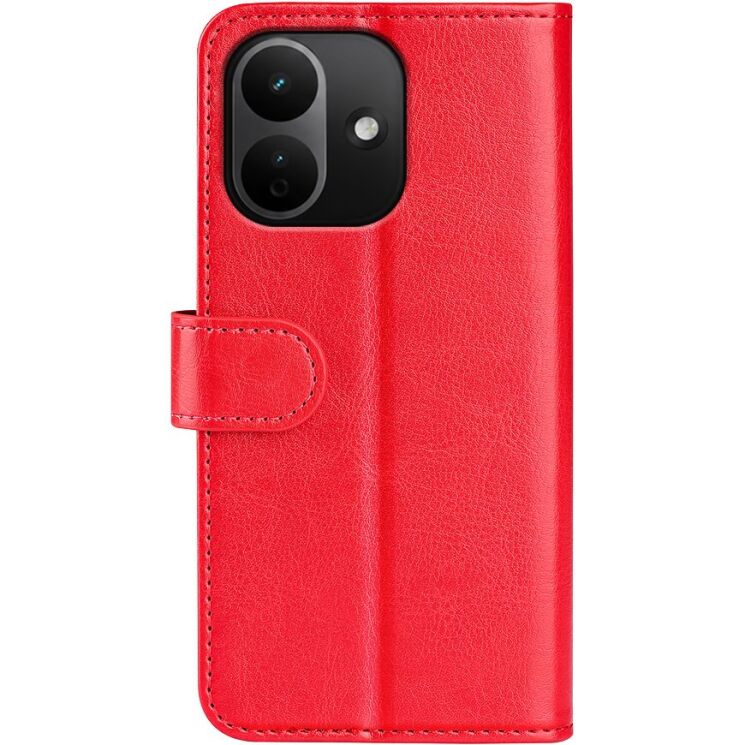 Класичний чохол-книжка Deexe Wallet Style для Xiaomi Redmi Note 17 Pro - Red (429525R) Класичний чохол-книжка Deexe Wallet Style для Xiaomi Redmi Note 17 Pro - Red: фото 6 з 8