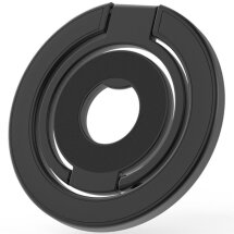 Кільце-тримач Deexe Magnetic Ring - Black: фото 1 з 19