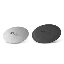 Комплект магнитных пластин (2шт) Tech-Protect Metal Plate Magnetic - Silver / Black: фото 1 из 4