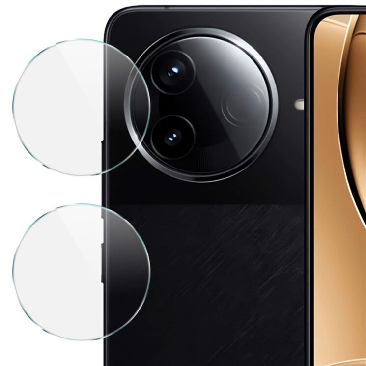 Комплект захисних стекол IMAK Camera Lens Protector для Xiaomi Poco F7 Pro / Poco F7 Ultra: фото 1 из 9