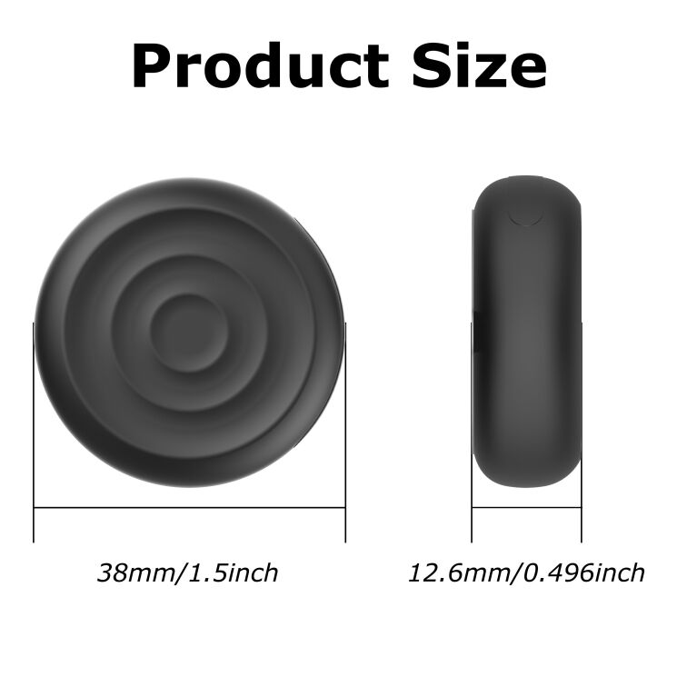 Комплект защитных чехлов Deexe Smart Patch для Apple AirTag / AirTags 2 - Black: фото 8 из 8