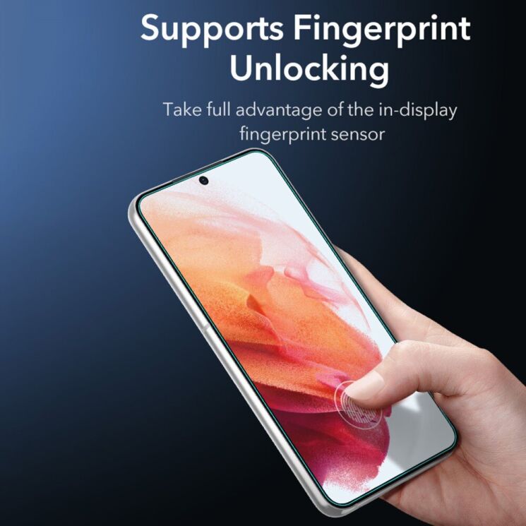 Комплект защитных пленок ESR Liquid Skin Full-Coverage Screen Protector для Samsung Galaxy S22 (S901): фото 6 из 10
