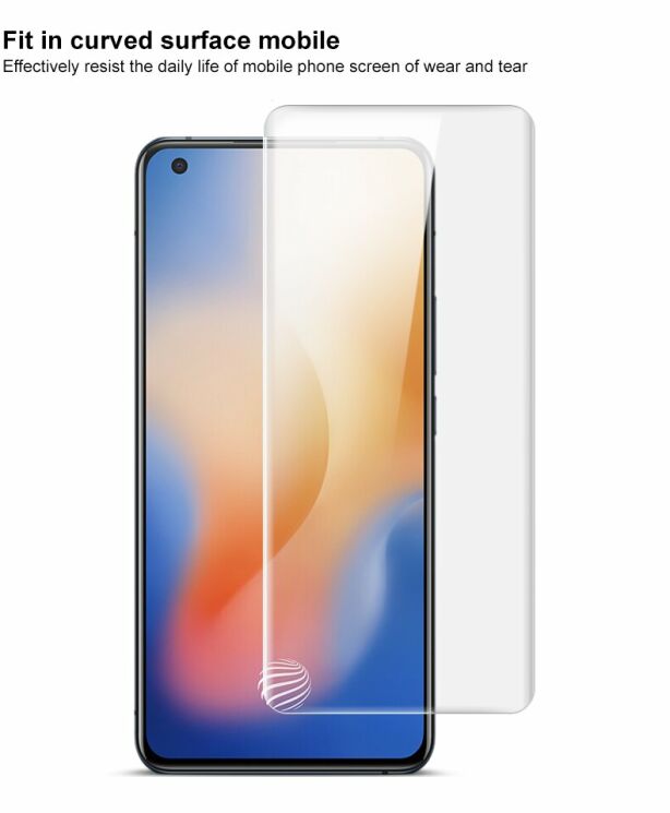 Комплект защитных пленок IMAK Full Coverage Hydrogel Film для VIVO X50: фото 12 из 18