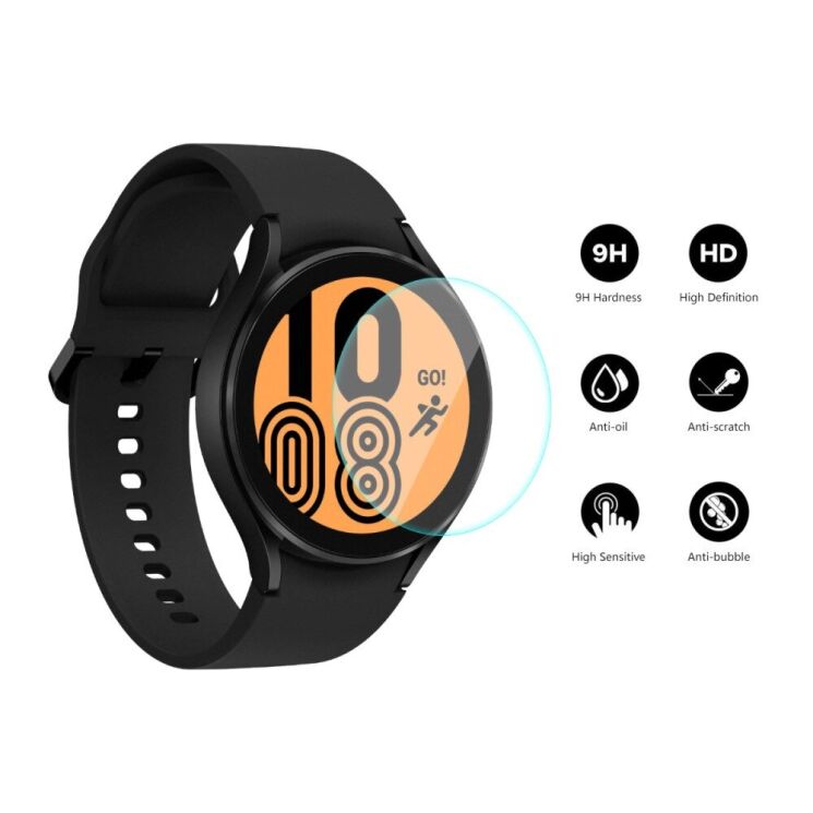 Комплект защитных стекол ENKAY 9H Watch Glass для Samsung Galaxy Watch 4 (44mm): фото 2 из 10