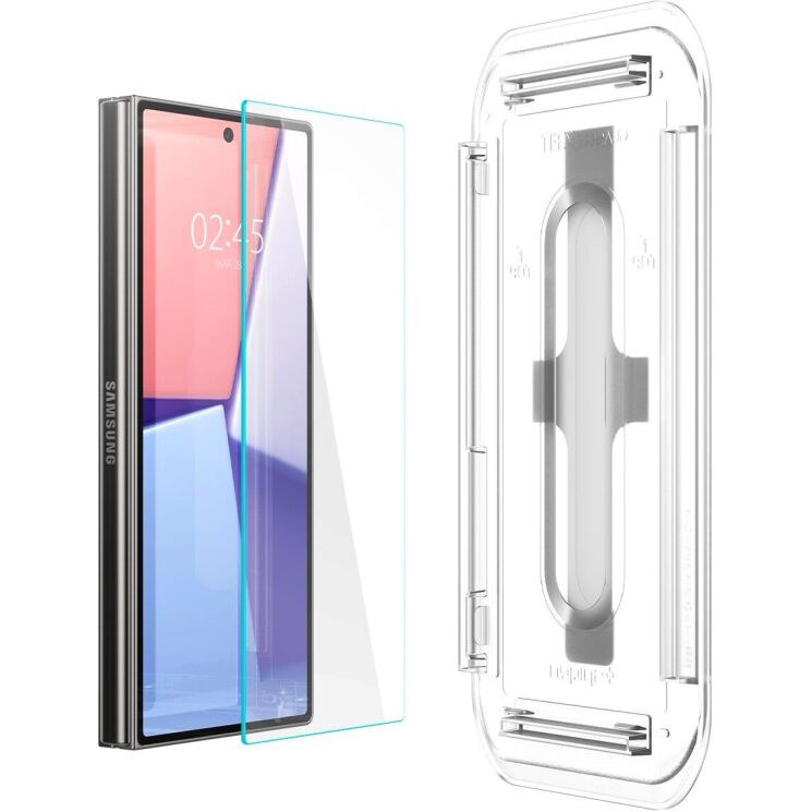 Комплект захисних стекол Spigen (SGP) GLAS.tR EZ Fit Sensor Protected для Samsung Galaxy Fold 6: фото 4 з 13