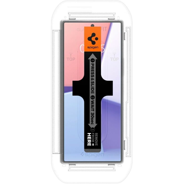Комплект захисних стекол Spigen (SGP) GLAS.tR EZ Fit Sensor Protected для Samsung Galaxy Fold 6: фото 3 з 13
