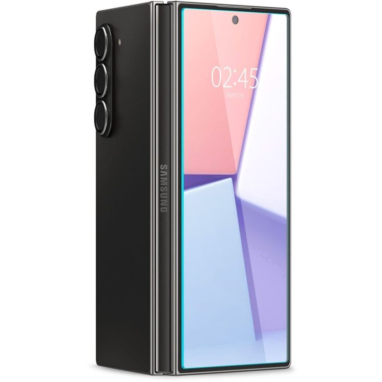 Комплект захисних стекол Spigen (SGP) GLAS.tR EZ Fit Sensor Protected для Samsung Galaxy Fold 6: фото 5 з 13