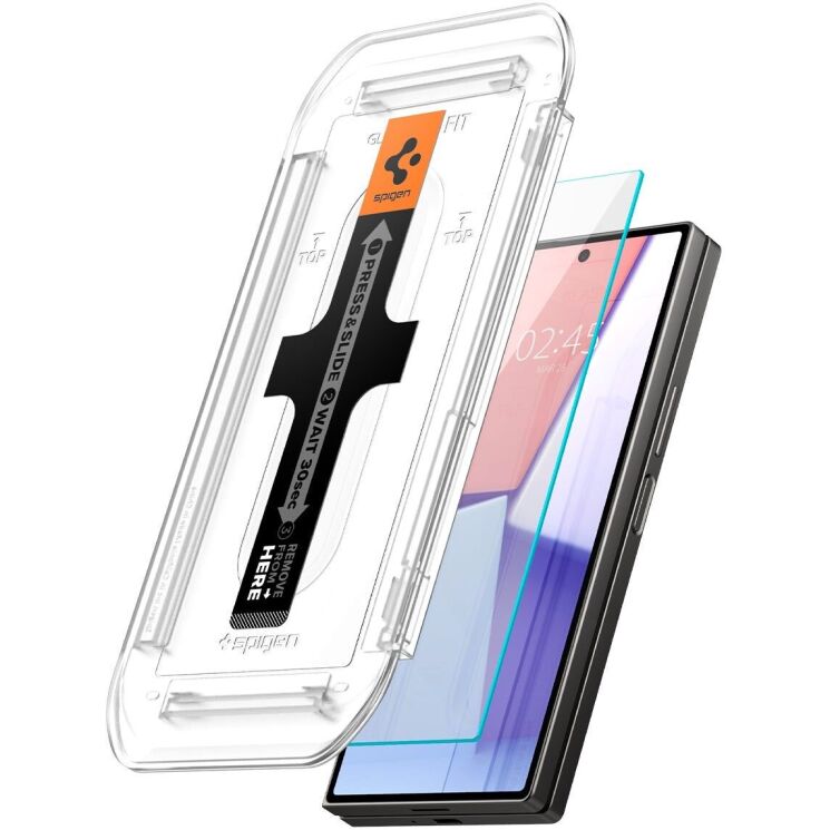 Комплект захисних стекол Spigen (SGP) GLAS.tR EZ Fit Sensor Protected для Samsung Galaxy Fold 6: фото 7 з 13