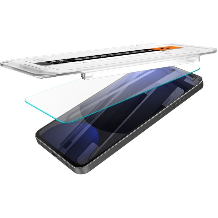 Комплект защитных стекол Spigen (SGP) GLAS.tR EZ Fit Sensor Protected для Samsung Galaxy S24 FE (S721) AGL08729: фото 4 из 13