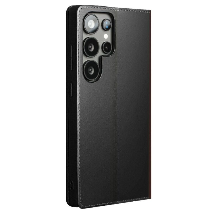 Шкіряний чохол QIALINO Classic Case для Samsung Galaxy S25 Ultra (S938) - Black: фото 5 з 13