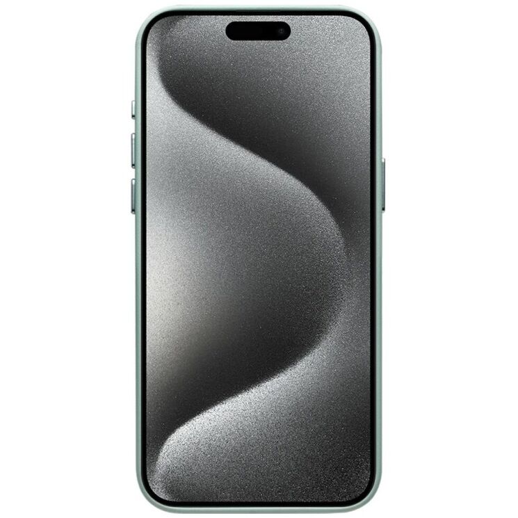 Защитный чехол QIALINO Classic Cover (with MagSafe Support) для Apple iPhone 15 Pro - Green: фото 3 из 7