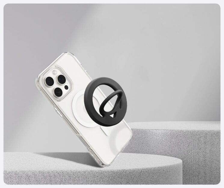 Магнитное кольцо-держатель Spigen (SGP) Dual Pop Mag (AMP08886) - Black: фото 10 из 10