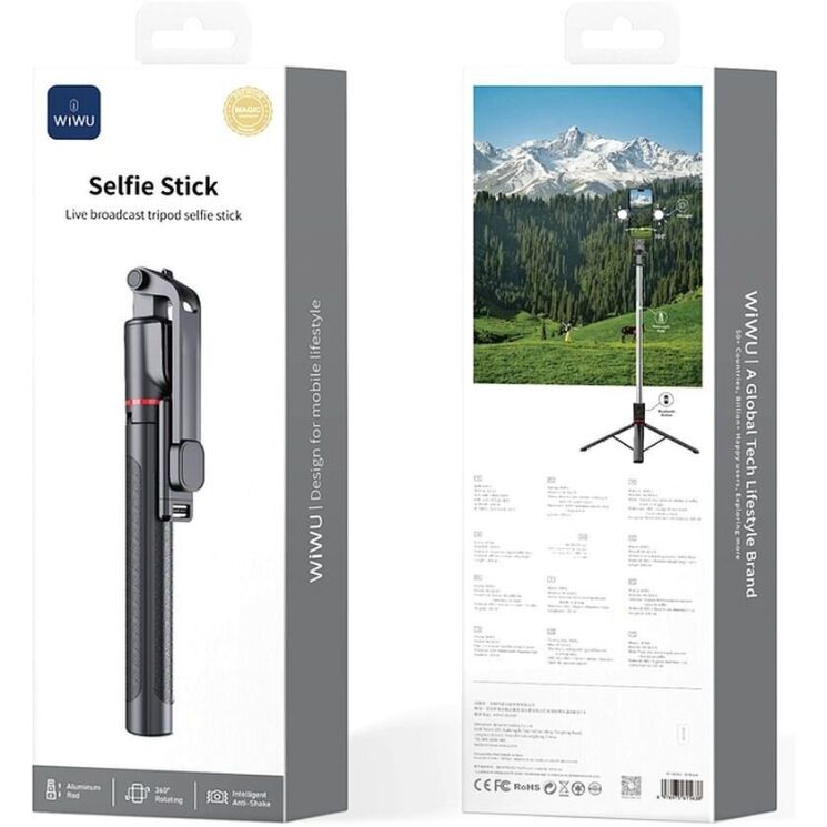 Монопод WIWU Wi-SE015 - Black: фото 6 из 7