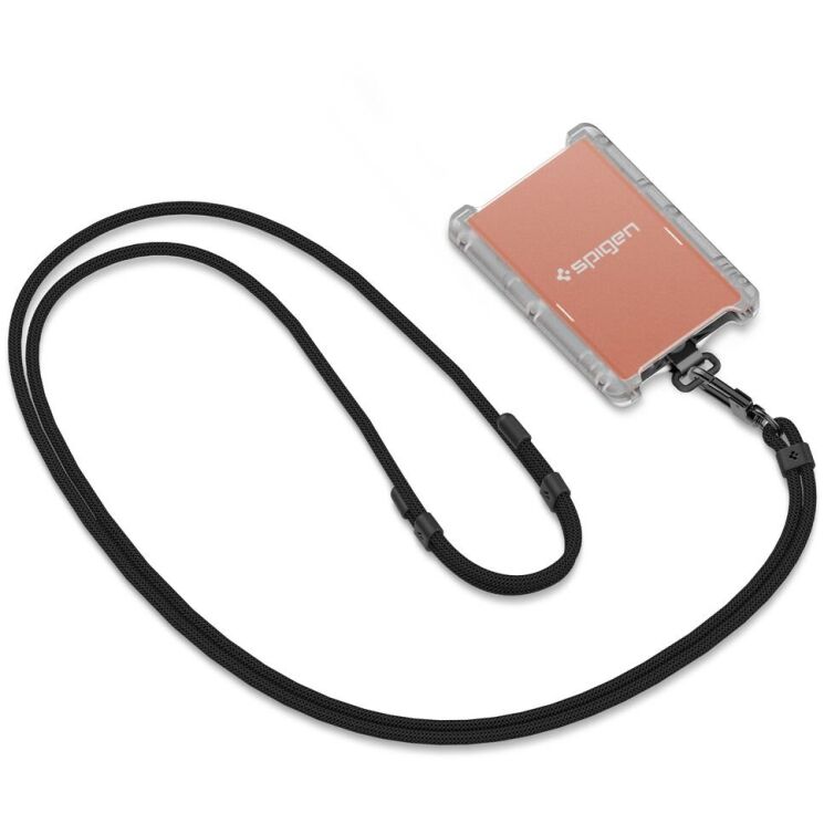 Набор ремешков Spigen (SGP) Universal Strap Set Crossbody & Wrist (AFA06259) - Black: фото 8 из 15