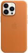 Оригинальный чехол Leather Case with MagSafe для Apple iPhone 13 Pro (MM193ZE/A) - Golden Brown (280580Z)