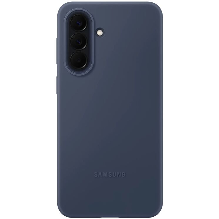 Оригинальный чехол Silicone Case для Samsung Galaxy A57 (A576) EF-PA576CNEGWW - Dark Blue: фото 1 из 5