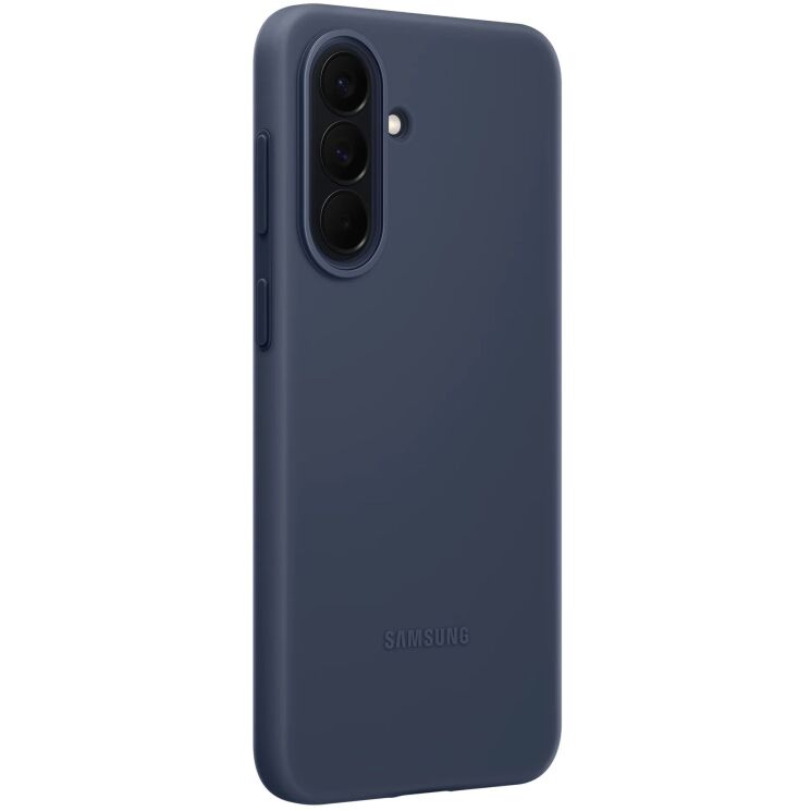 Оригинальный чехол Silicone Case для Samsung Galaxy A57 (A576) EF-PA576CNEGWW - Dark Blue: фото 3 из 5