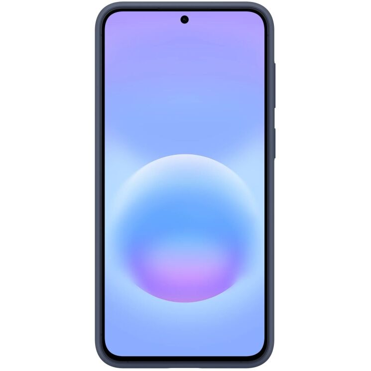 Оригинальный чехол Silicone Case для Samsung Galaxy A57 (A576) EF-PA576CNEGWW - Dark Blue: фото 2 из 5