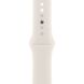 Оригінальний ремінець Sport Band для Apple Watch 42 (Series 10) / 41 / 40 / SE 40 / 38 (MKU93) - Starlight (304812S). Фото 3 з 3