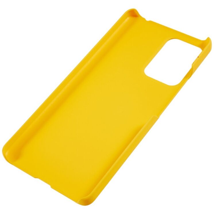 Пластиковый чехол Deexe Hard Shell для Xiaomi Poco F5 / Redmi Note 12 Turbo - Yellow: фото 5 из 6