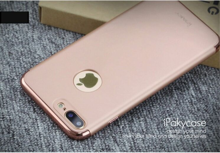 Пластиковий чохол IPAKY Hard Cover для iPhone 7 Plus - Rose Gold: фото 1 з 4