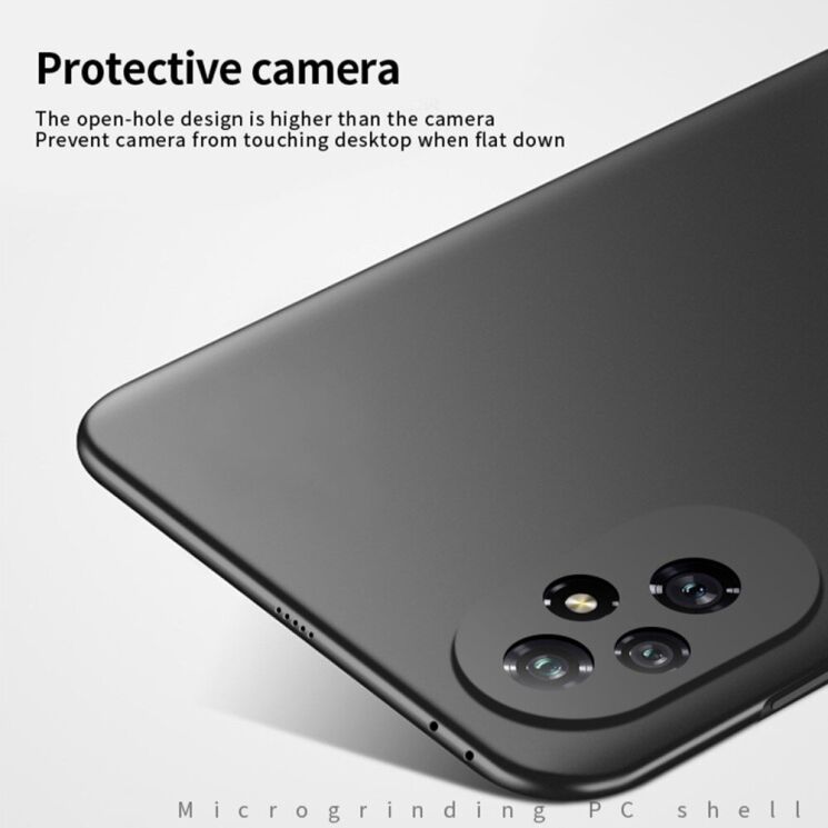 Пластиковий чохол MOFI Slim Shield для Honor 200 Pro - Black: фото 3 з 8