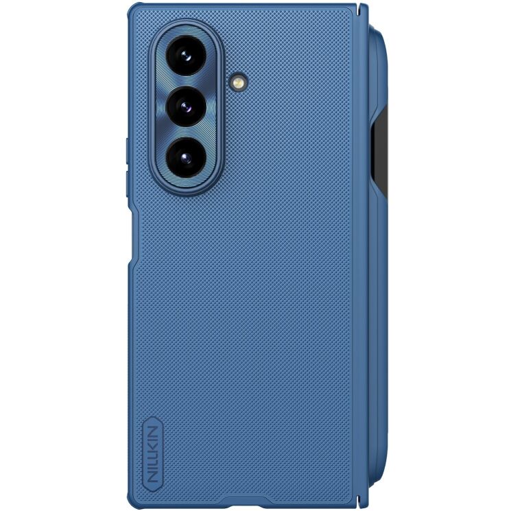 Пластиковий чохол NILLKIN Frosted Shield Magnetic (S Pen) для Samsung Galaxy Fold 7 - Blue: фото 2 з 22